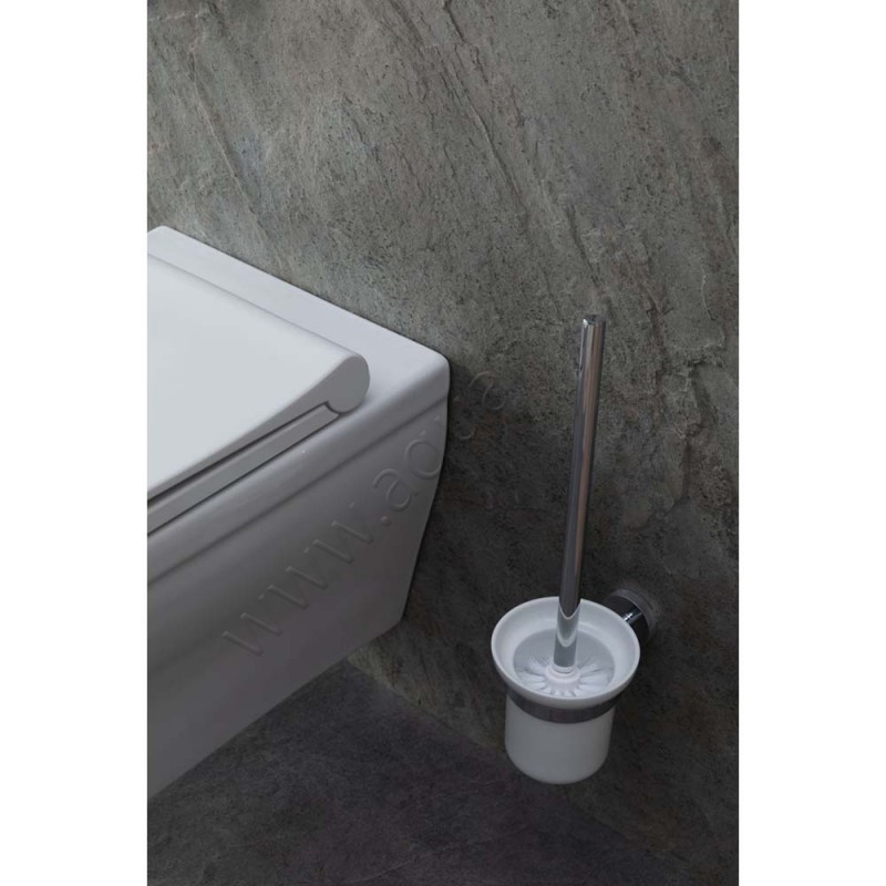 Унитаз подвесной Allen Brau INFINITY 53,5 см, безободковый, белый 42101120 в интерьере