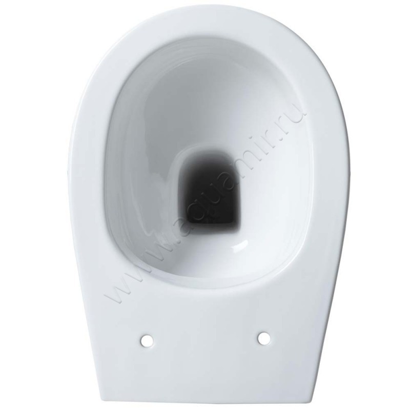 Унитаз приставной Allen Brau FANTASY 52 см, безободковый, белый 41100720 в интерьере