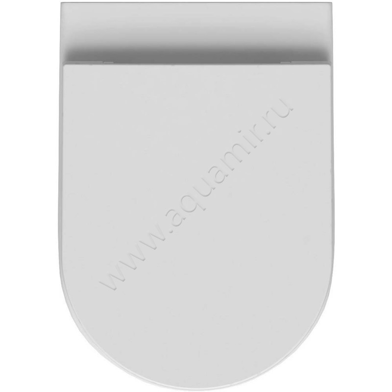 Унитаз приставной Allen Brau REALITY 52 см, безободковый, белый 43200420 в интерьере