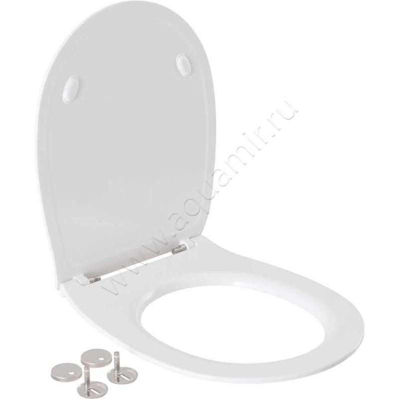Крышка-сиденье Allen Brau Fantasy с микролифтом, белый 41100520 в интерьере