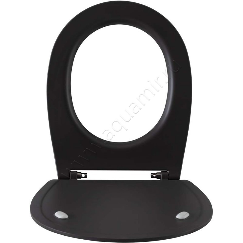 Крышка-сиденье Allen Brau Fantasy с микролифтом, черный 411005AN в интерьере