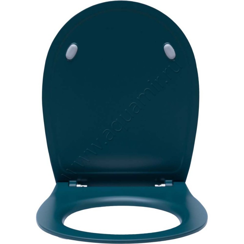 Крышка-сиденье Allen Brau Fantasy 44 x 36 см, зеленый матовый, микролифт 411005PT в интерьере