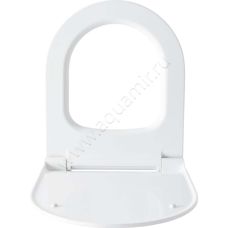 Крышка-сиденье Allen Brau Priority с микролифтом, белый 43100420 в интерьере