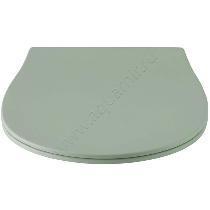 Крышка-сиденье Allen Brau Fantasy 44 x 36 см, зеленый матовый, микролифт 411005MT в интерьере