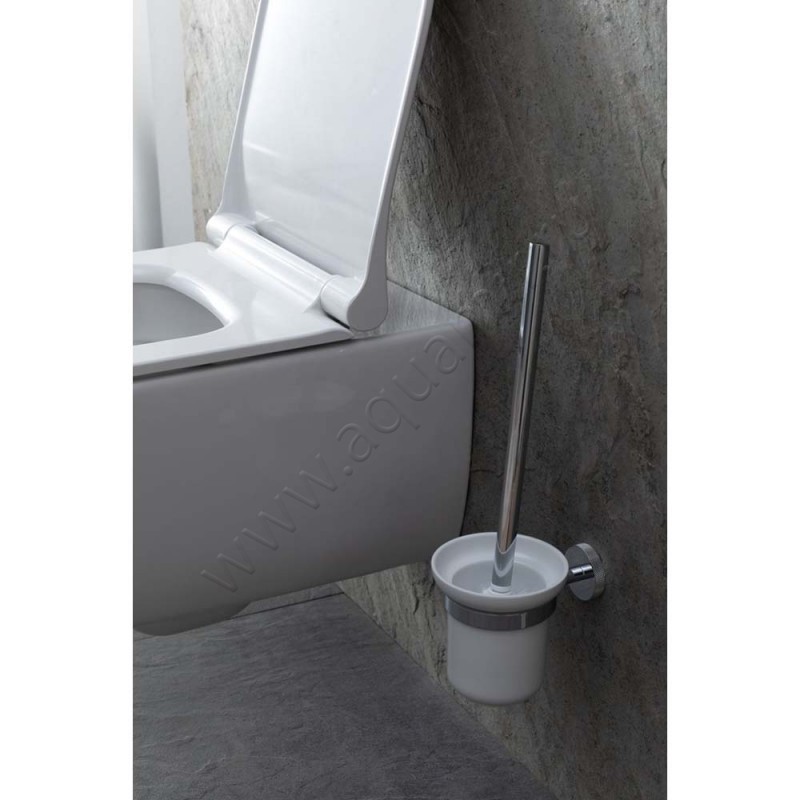 Унитаз подвесной Allen Brau PRIORITY с крышкой микролифт, 54,5 см, безободковый, белый 0030129643100420 в интерьере