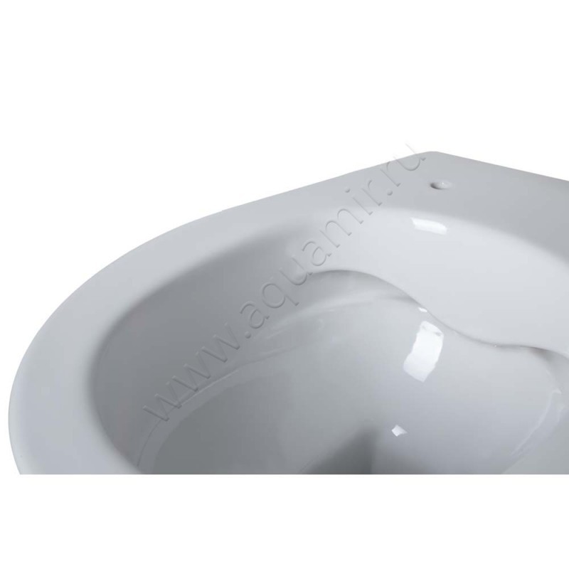 Унитаз приставной Allen Brau FANTASY с крышкой микролифт, 52 см, безободковый, белый 4110072041100520 в интерьере