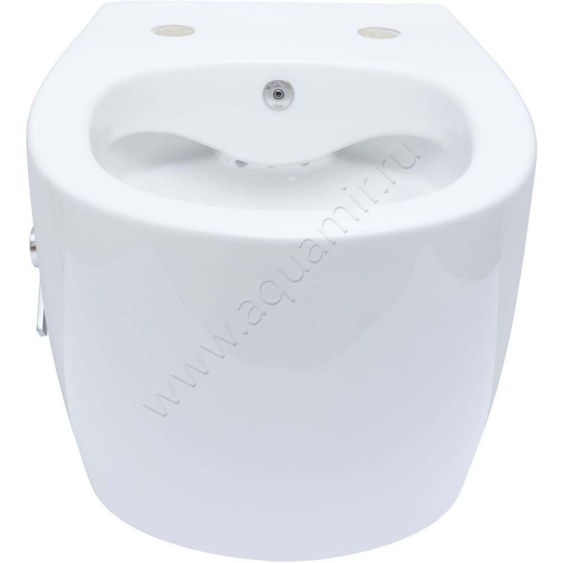 Унитаз подвесной Allen Brau FANTASY с крышкой микролифт, 51 см, безободковый, белый 411HC12041100520 в интерьере