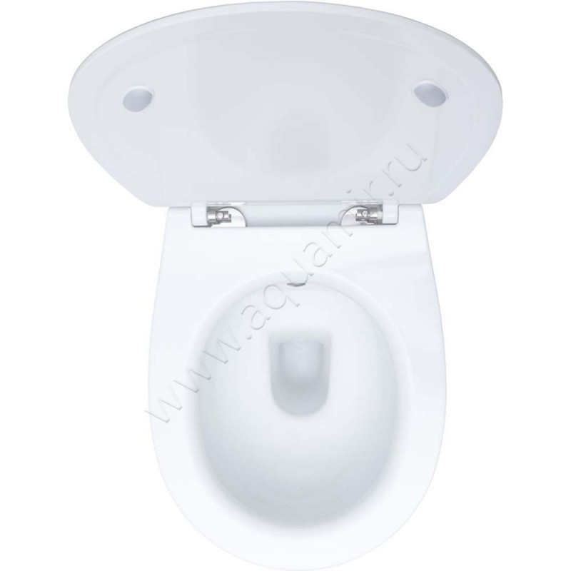Унитаз подвесной Allen Brau FANTASY с крышкой микролифт, 51 см, безободковый, белый 411HC12041100520 в интерьере