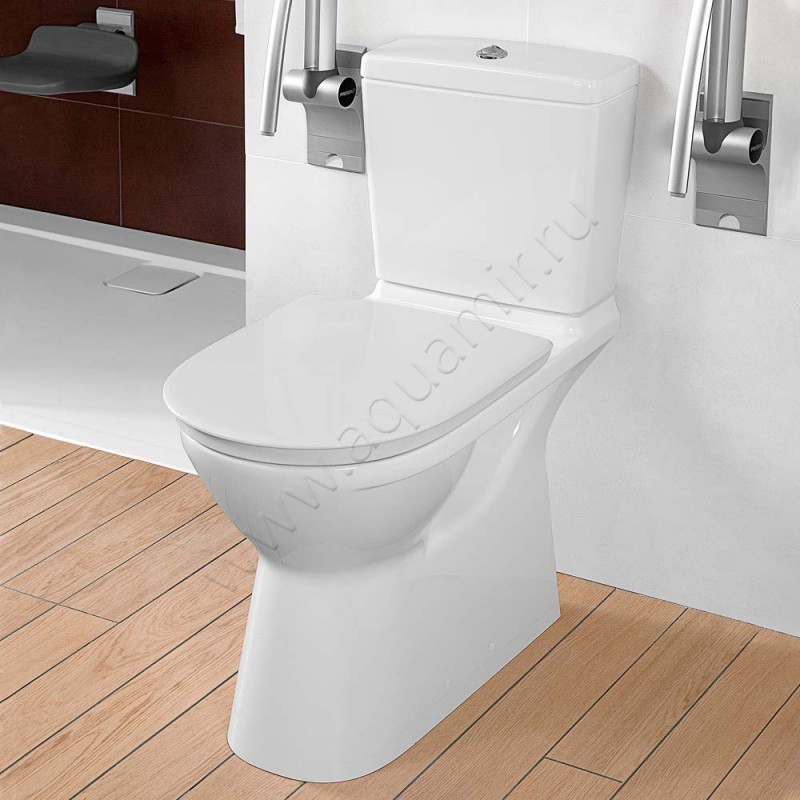 Бачок для унитаза Villeroy & Boch O.novo 5760R1R1 в интерьере