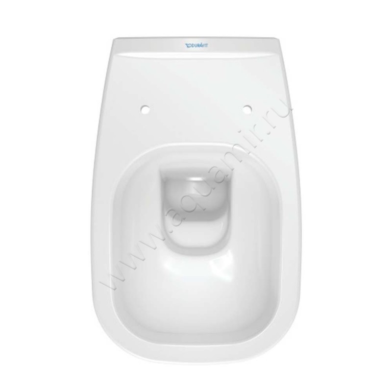 Унитаз подвесной Duravit D-CODE с крышкой микролифт, 54,5 см, безободковый, белый 25350900000067390000 в интерьере