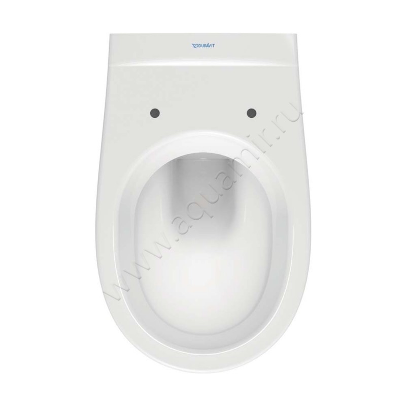 Унитаз подвесной Duravit D-CODE с крышкой, 55,5 см, безободковый, белый 01840920000066300000 в интерьере