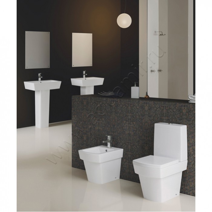 Унитаз-компакт BelBagno MATTINO с крышкой микролифт, 63 см, белый BB1060CPRBB1060TBB2007SC в интерьере