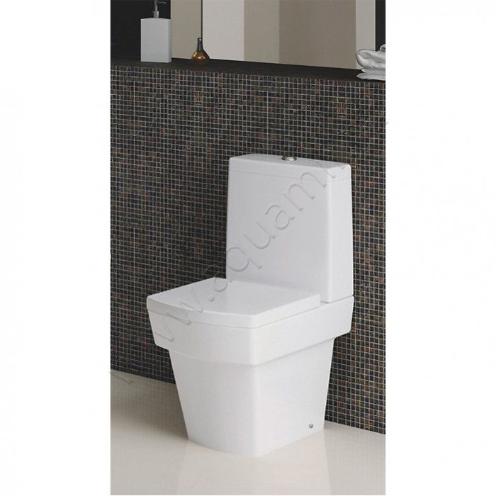 Унитаз-компакт BelBagno MATTINO с крышкой микролифт, 63 см, белый BB1060CPRBB1060TBB2007SC в интерьере