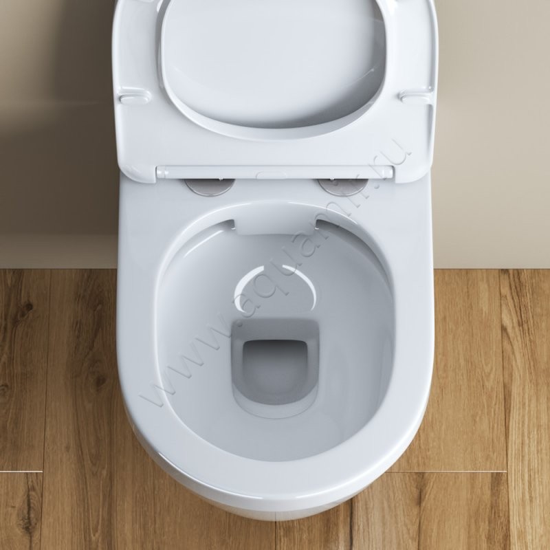 Унитаз подвесной BelBagno LOTO с крышкой микролифт, 52,4 см, безободковый, белый BB070CHRSCBB070SC в интерьере