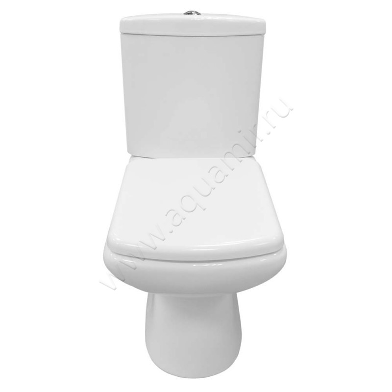 Унитаз-компакт в сборе с крышкой Azario ELANA микролифт AZ234 в интерьере