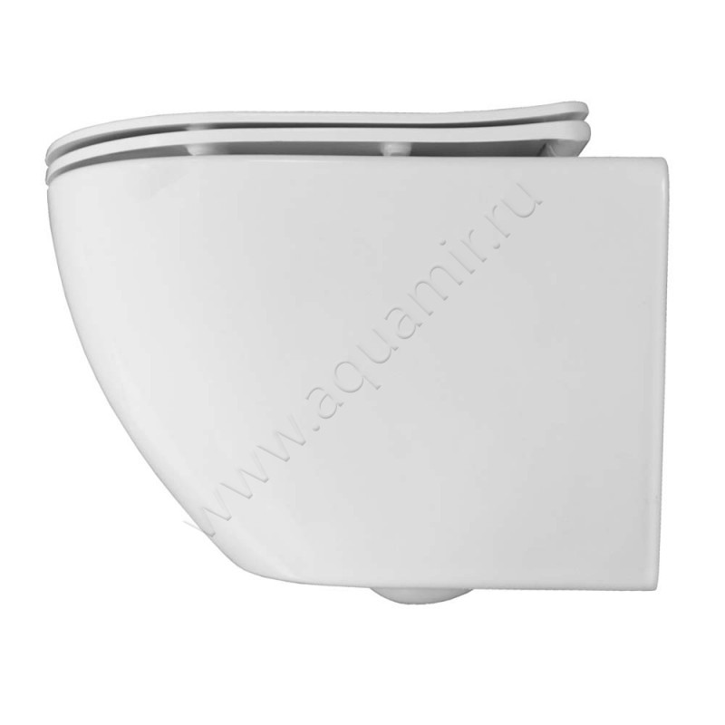 Унитаз подвесной с крышкой Loranto ESTER микролифт 00087265 в интерьере