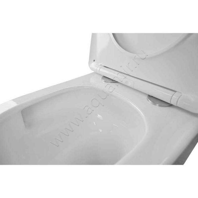 Унитаз подвесной с крышкой Loranto ESTER микролифт 00087265 в интерьере