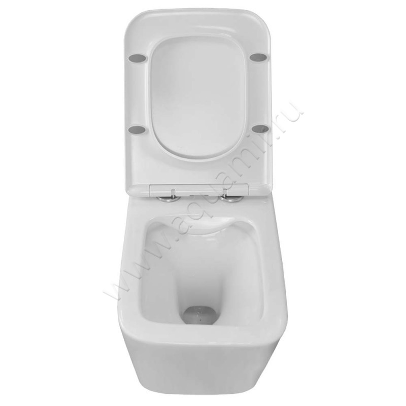 Унитаз подвесной с крышкой Loranto TALAS микролифт 00087268 в интерьере