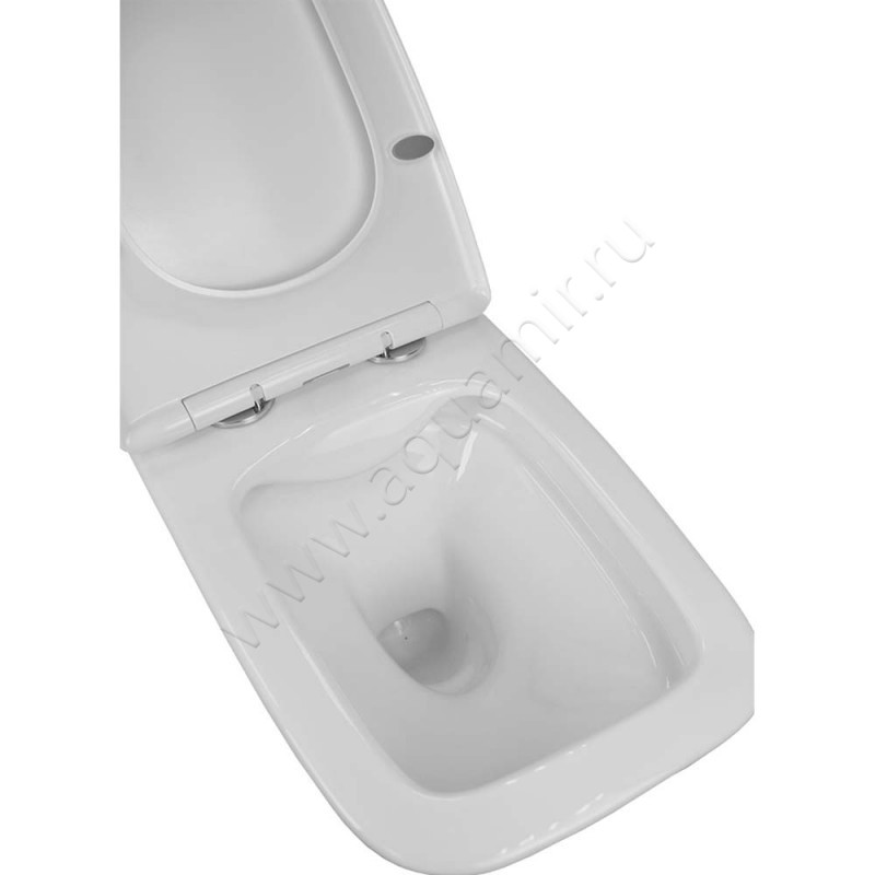 Унитаз подвесной с крышкой Loranto TALAS микролифт 00087268 в интерьере