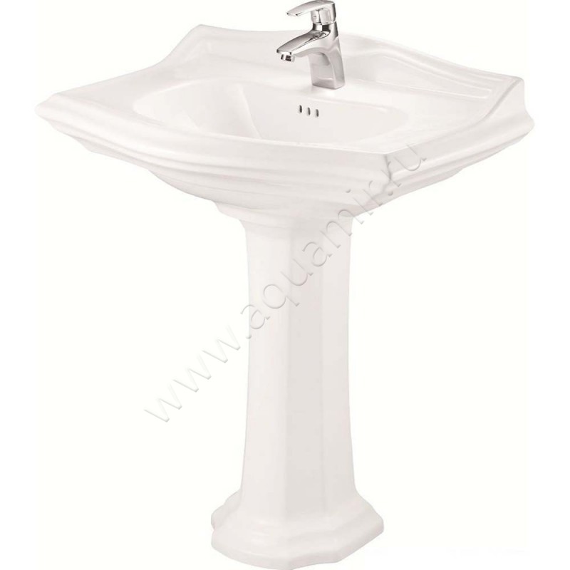 Раковина подвесная Creo Ceramique DIJON 75 см DI3000DI3010 в интерьере