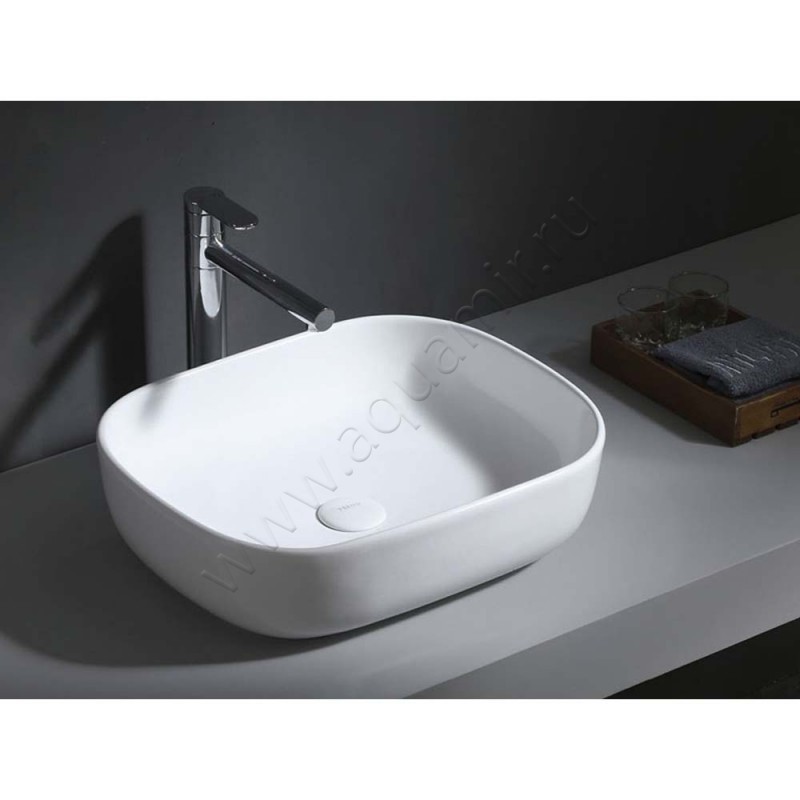 Раковина-чаша накладная Azario 50 см AZ41015 в интерьере