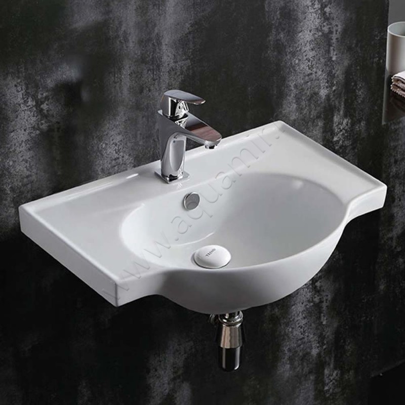 Раковина подвесная Azario 60 см TEO60 в интерьере