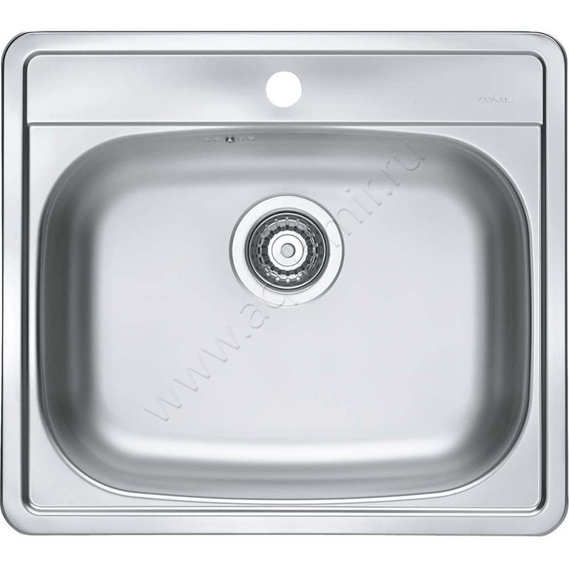 Кухонная мойка Alveus MORE 56 см 1106813 в интерьере