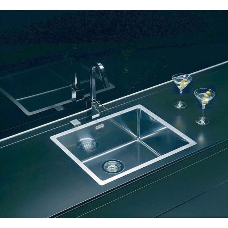 Кухонная мойка Alveus QUADRIX 55 см 1102606 в интерьере
