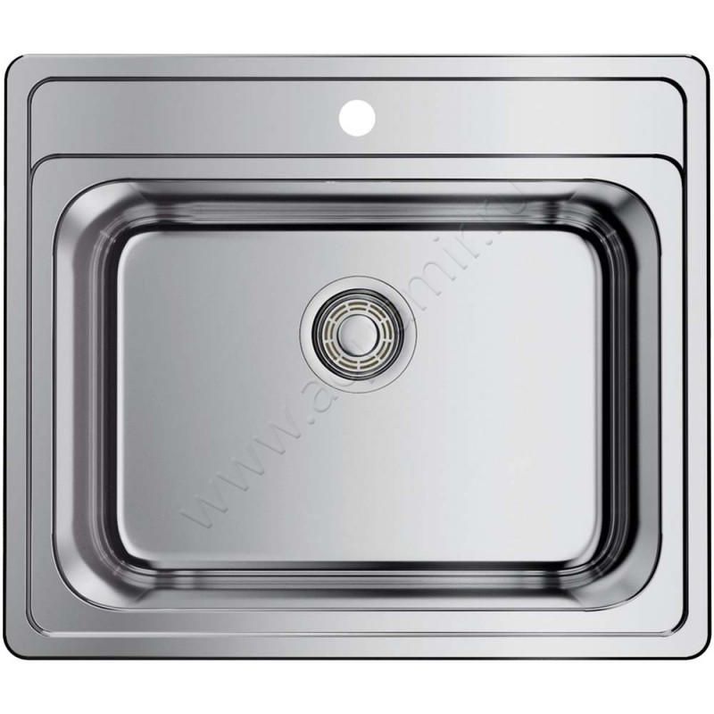 Кухонная мойка Omoikiri Ashi 55,5 см 4993449 в интерьере