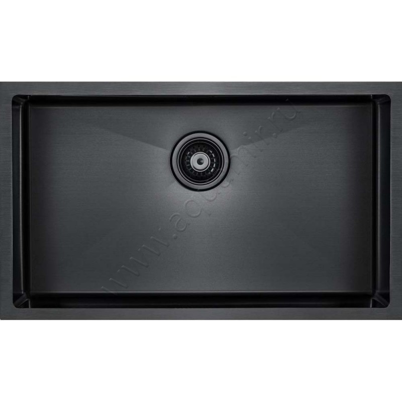 Кухонная мойка Paulmark Koher 74 см PM807444GM в интерьере