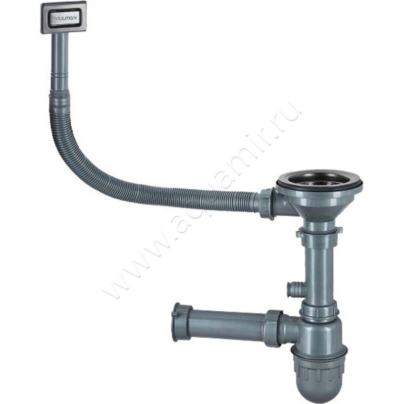 Кухонная мойка Paulmark Koher 74 см PM807444GM в интерьере