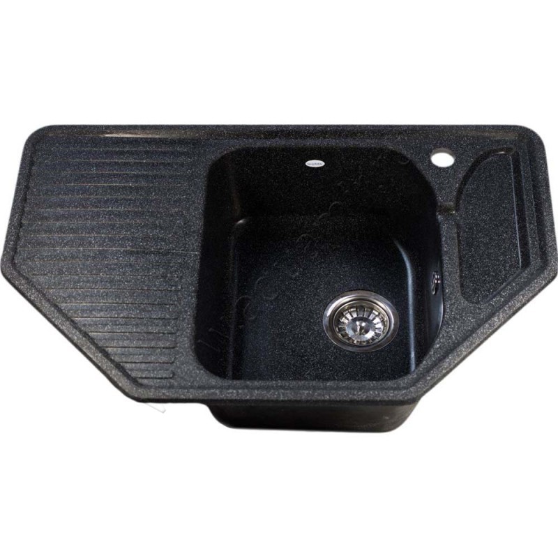 Кухонная мойка Ulgran U-109 78 см U109308 в интерьере