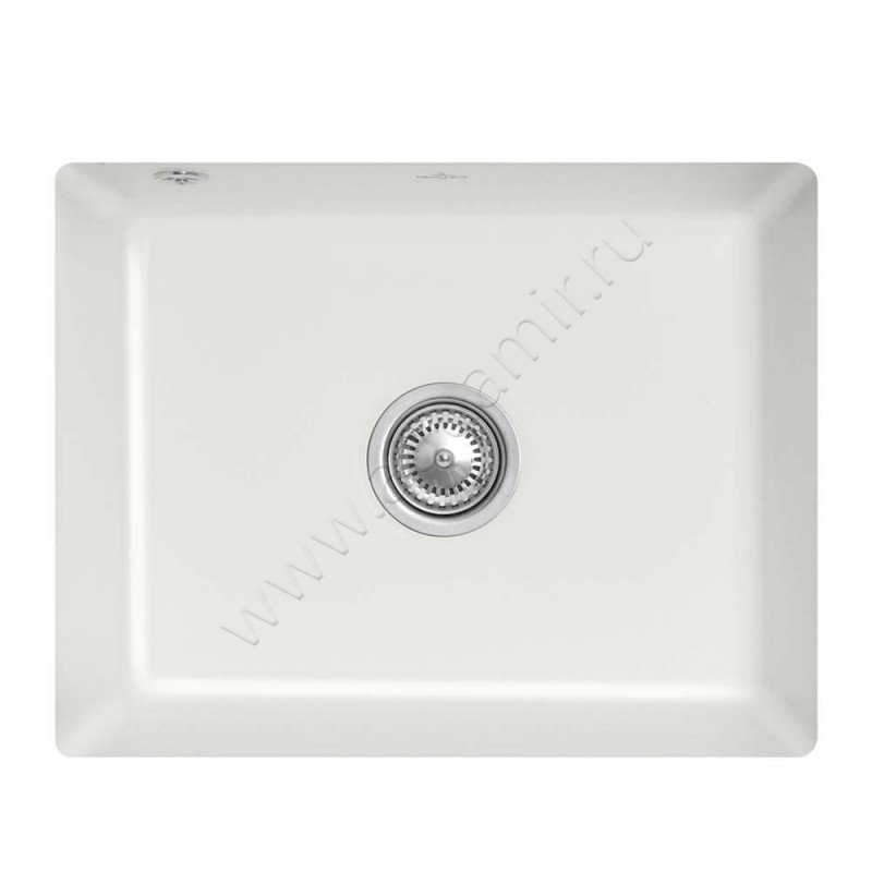 Кухонная мойка Villeroy & Boch Subway 54,5 см 331001SM в интерьере