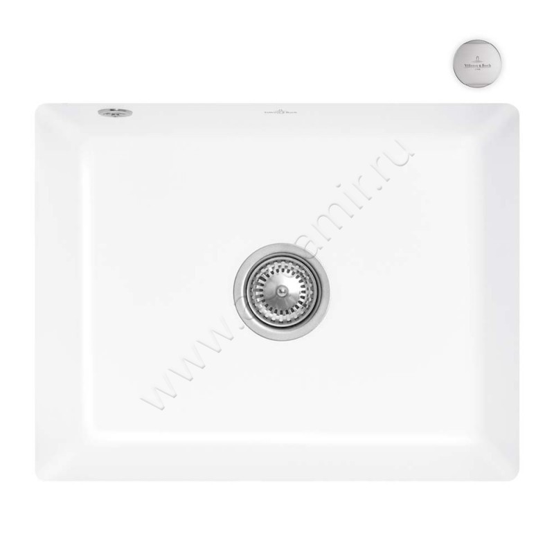 Кухонная мойка Villeroy & Boch Subway 54,5 см 331002R1 в интерьере