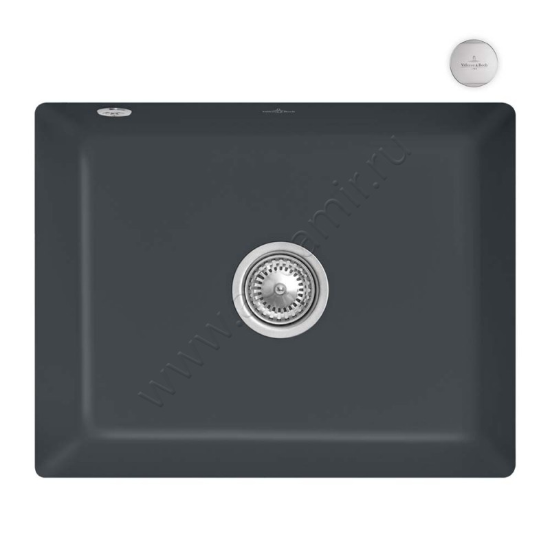 Кухонная мойка Villeroy & Boch Subway 54,5 см 331002S5 в интерьере