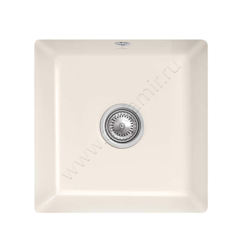 Кухонная мойка Villeroy & Boch Subway 44 см 332501KR в интерьере