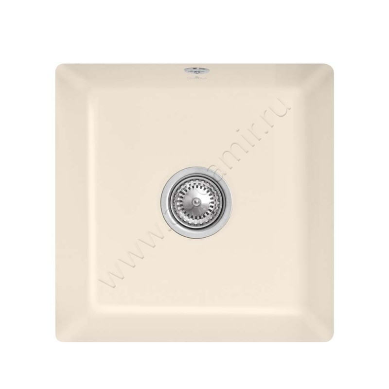 Кухонная мойка Villeroy & Boch Subway 44 см 332501FU в интерьере