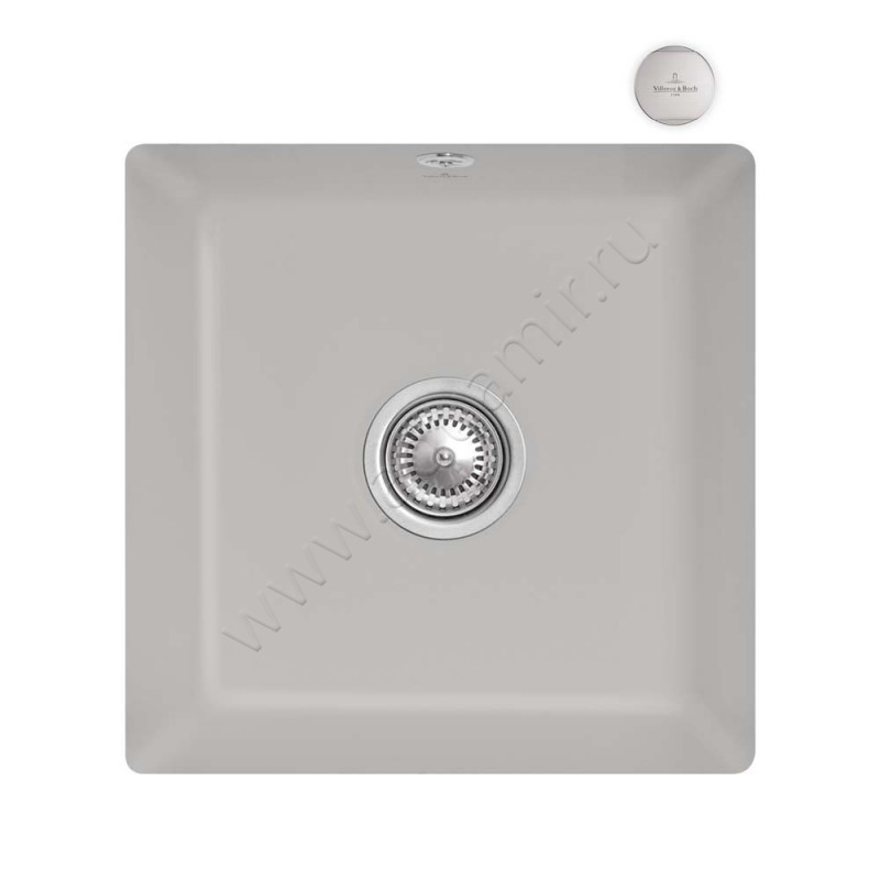 Кухонная мойка Villeroy & Boch Subway 44 см 332502KD в интерьере