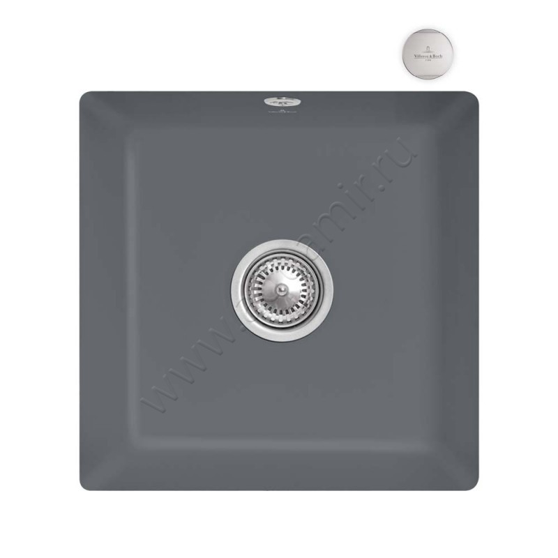 Кухонная мойка Villeroy & Boch Subway 44 см 332502I4 в интерьере