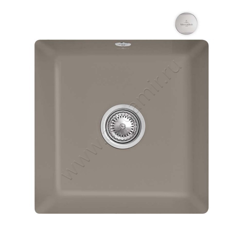 Кухонная мойка Villeroy & Boch Subway 44 см 332502TR в интерьере
