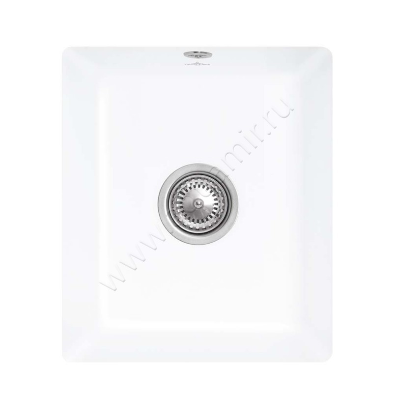 Кухонная мойка Villeroy & Boch Subway 37,5 см 332401RW в интерьере