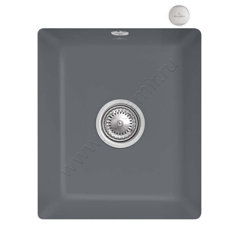 Кухонная мойка Villeroy & Boch Subway 37,5 см 332402I4 в интерьере