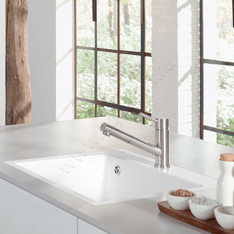 Кухонная мойка Villeroy & Boch Subway 56,5 см 33091FR1 в интерьере