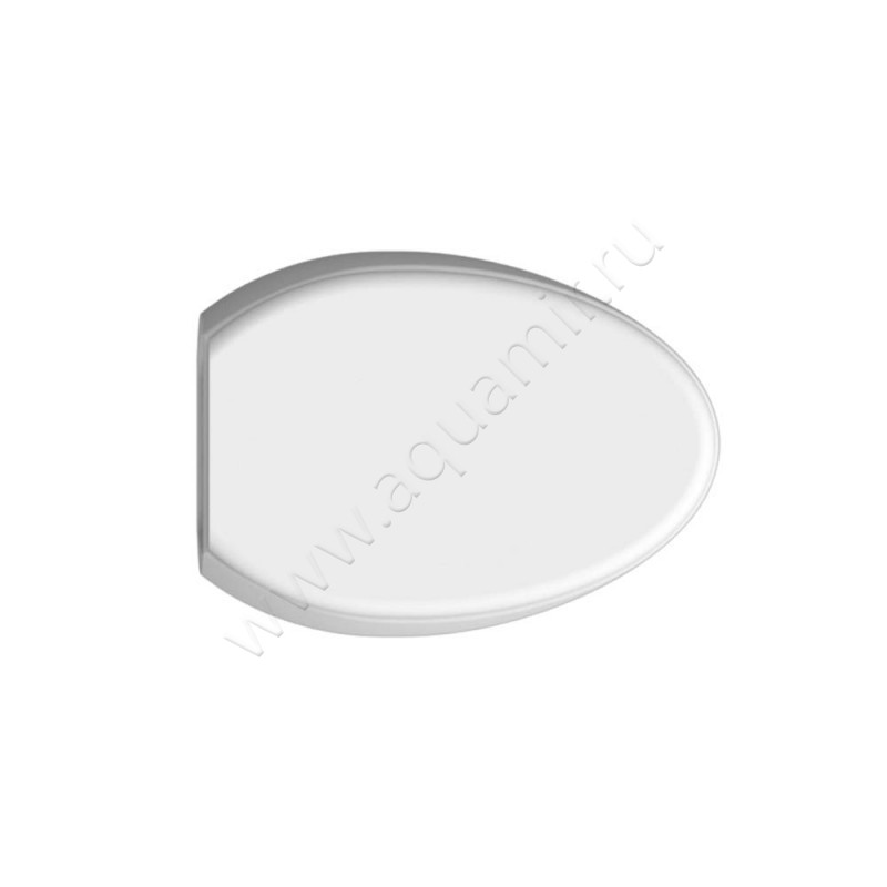 Унитаз приставной Scarabeo MOAI с крышкой микролифт, 56 см, безободковый, белый 8606BK8609B в интерьере