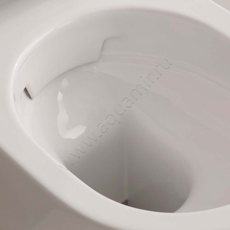 Унитаз приставной Scarabeo MOON с крышкой микролифт, 54,5 см, белый матовый 5522CL41BK5530B41 в интерьере