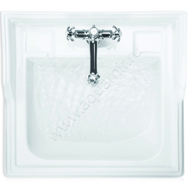 Раковина мебельная накладная Burlington Classic 65 см B151THT38ALU в интерьере