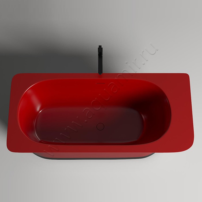 Ванна отдельностоящая Salini NINFEA S-Stone Матовая 180х82 см 102721MRFRAL3002 в интерьере