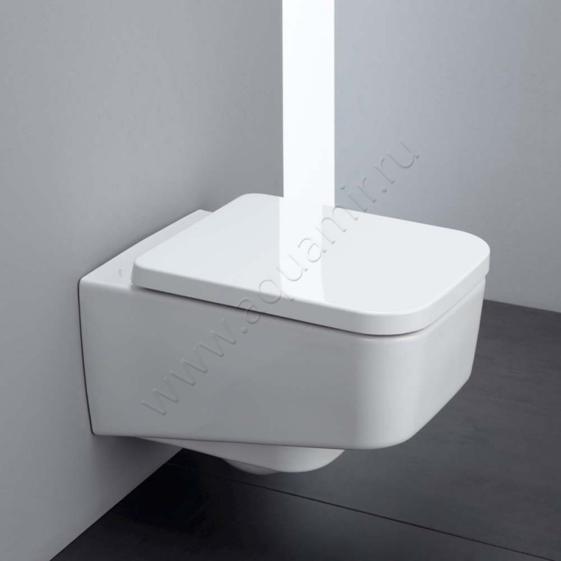 Унитаз подвесной Laufen PRO S с крышкой, 53 см, белый 82096100000018919610000001 в интерьере