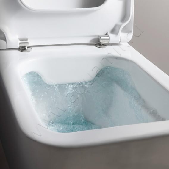 Унитаз подвесной Laufen PRO S с крышкой, 53 см, белый 82096100000018919610000001 в интерьере