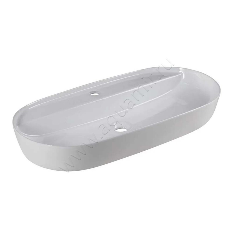 Раковина-чаша накладная с отверстием под смеситель BelBagno BB1347 в интерьере